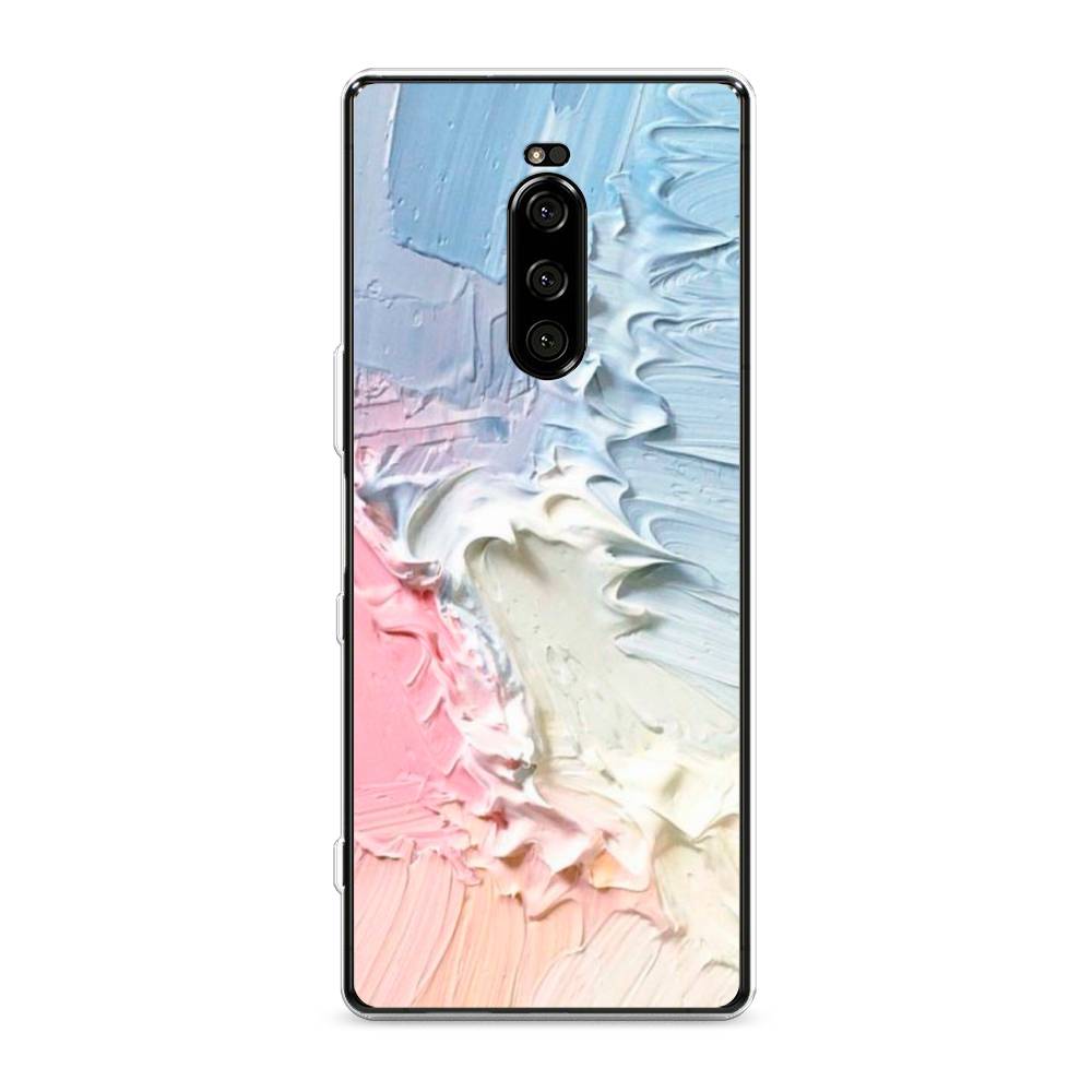 фото Силиконовый чехол "фруктовое мороженное" на sony xperia 1 awog