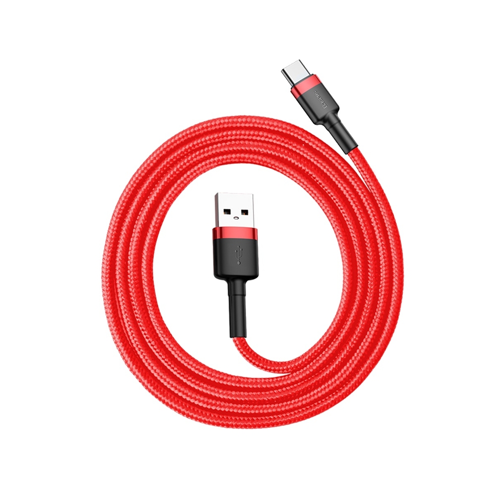 Кабель USB - Type-C Baseus CATKLF-C09 2 м красный