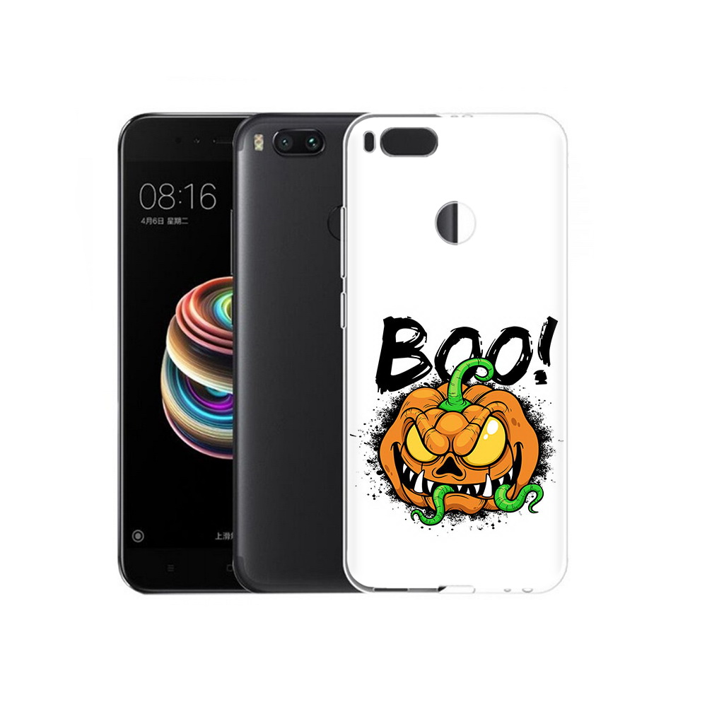 

Чехол MyPads Tocco для Xiaomi Mi 5X Хэллоуин бу (PT75177.336.193), Прозрачный, Tocco