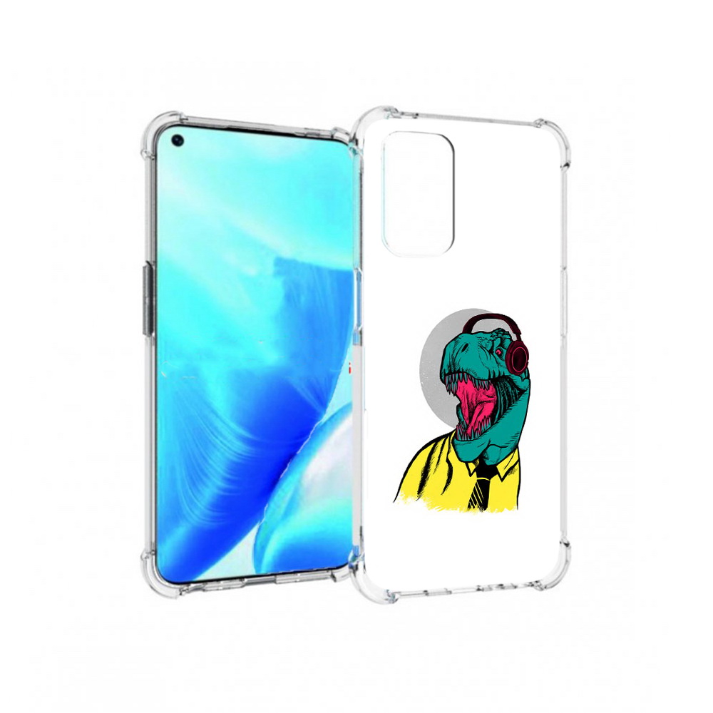 

Чехол MyPads Tocco для OnePlus Nord N200 5G дино (PT227046.132.326), Прозрачный, Tocco