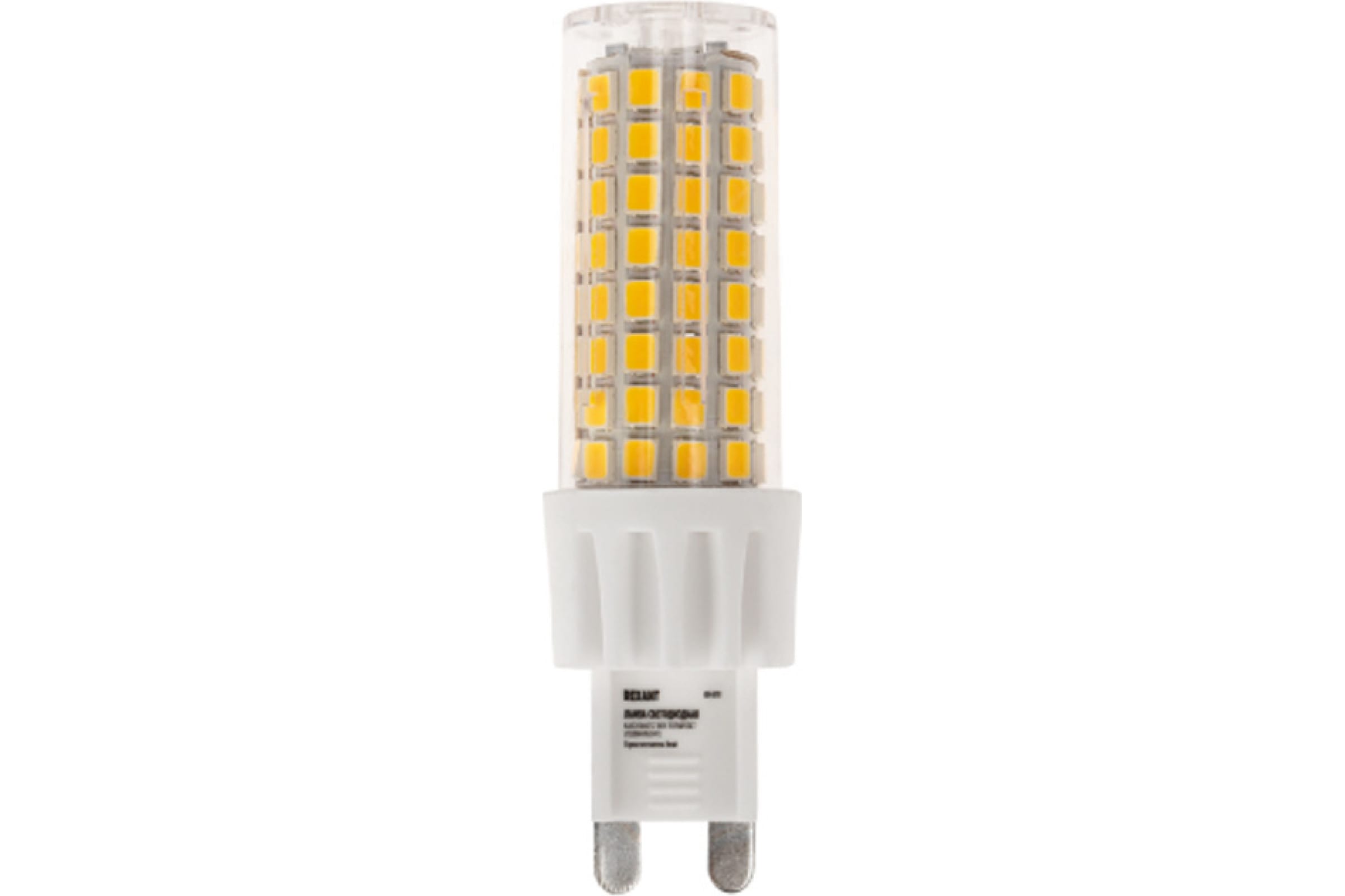 REXANT Лампа светодиодная G9 JD-CORN 230 В 7 Вт 2700 K теплый свет 604-5018