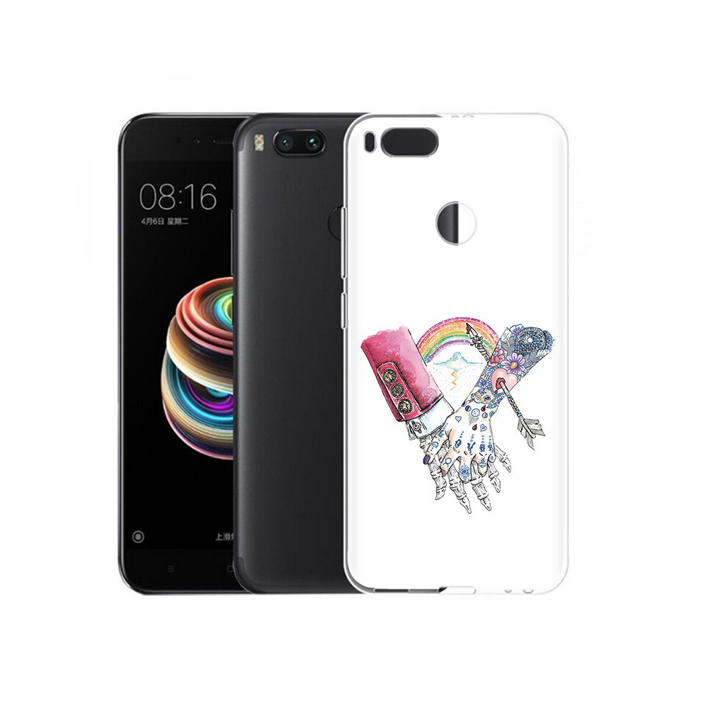 

Чехол MyPads Tocco для Xiaomi Mi 5X абстракция руки в татуировках (PT75177.336.212), Прозрачный, Tocco