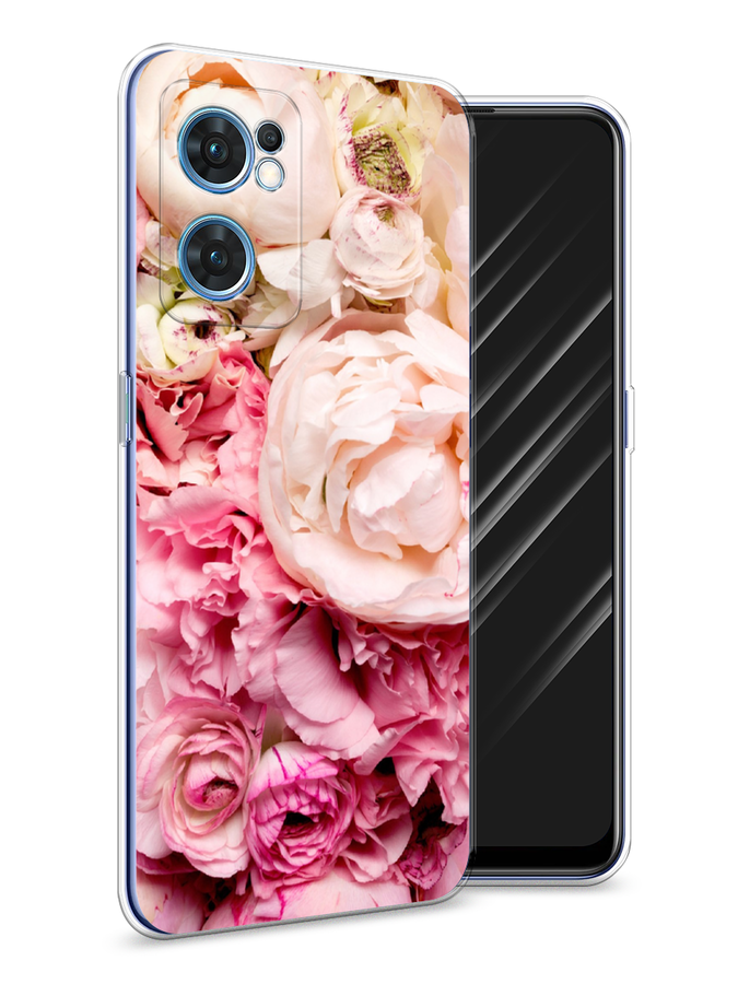 

Чехол Awog на Oppo Find X5 Lite "Пионы яркие", Разноцветный, 259850-8