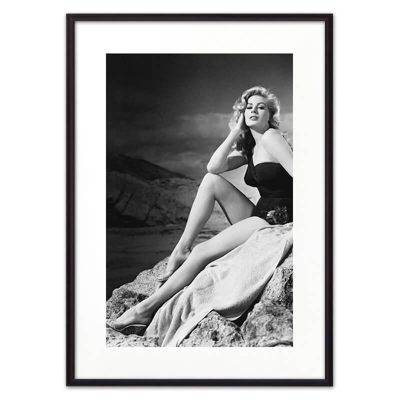 

Постер в рамке Анита Экберг 1 40х60 см