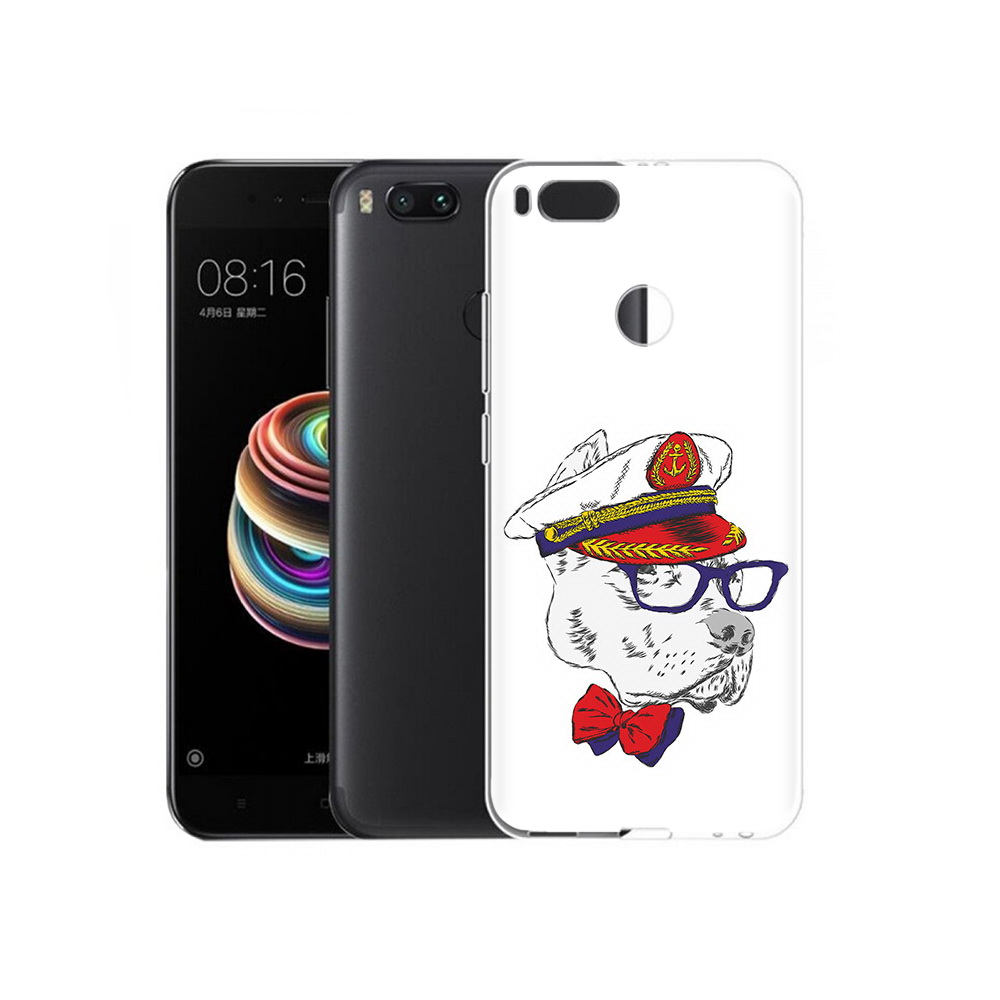 

Чехол MyPads Tocco для Xiaomi Mi 5X бульдог (PT75177.336.251), Прозрачный, Tocco