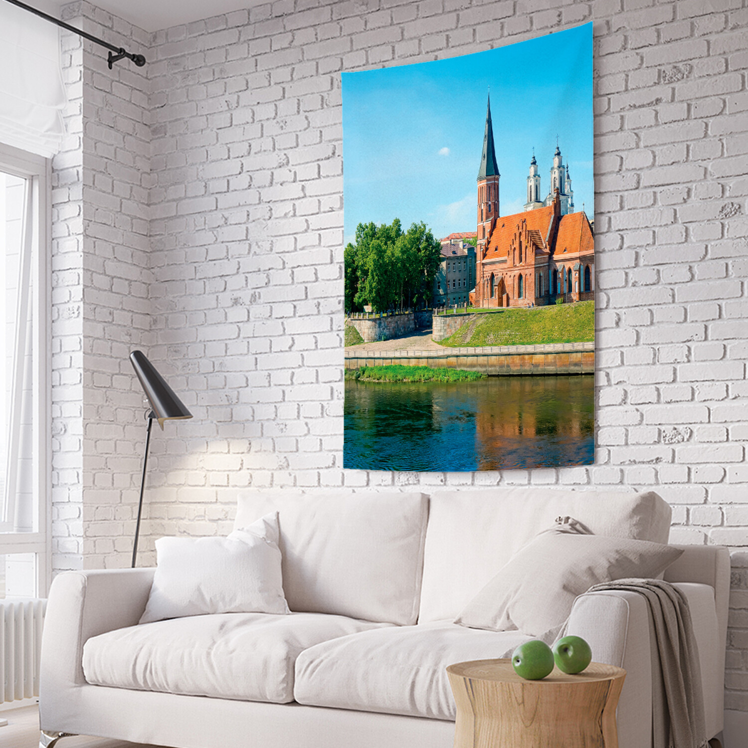 

Вертикальное фотопанно на стену JoyArty Собор у воды 150x200 см, Собор у воды
