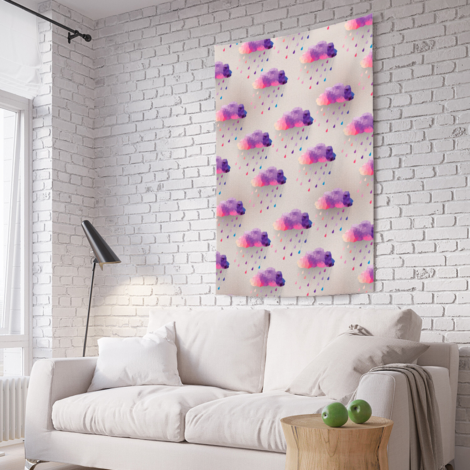 

Вертикальное фотопанно на стену JoyArty Бесценный дождь 150x200 см, Бесценный дождь
