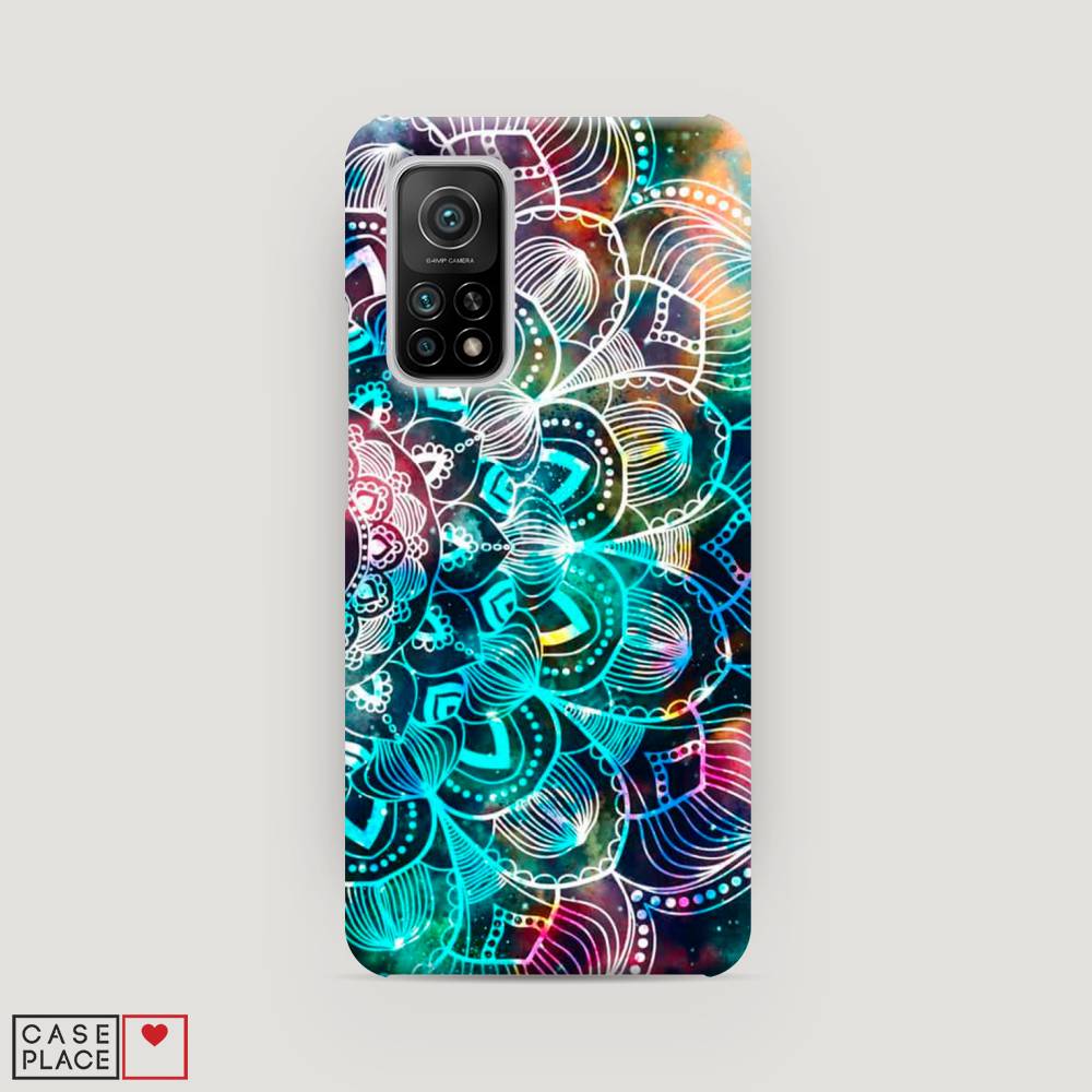 

Пластиковый чехол "Мандала космос" на Xiaomi Mi 10T, 39320-3