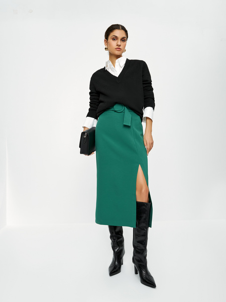 

Юбка женская ZARINA 3123208208 зеленая XS, Зеленый, 3123208208