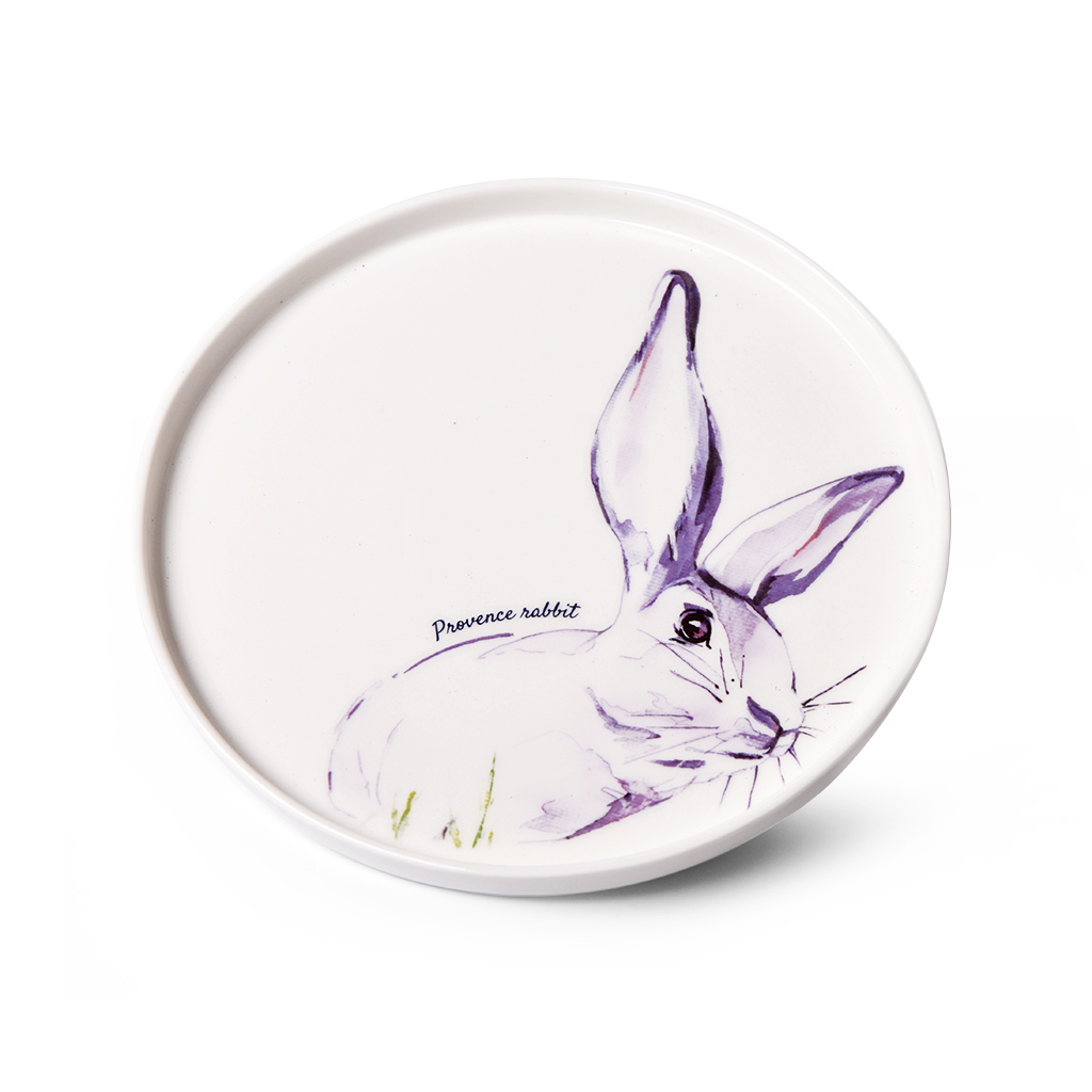 

Тарелка фарфоровая 20 см Provence rabbit
