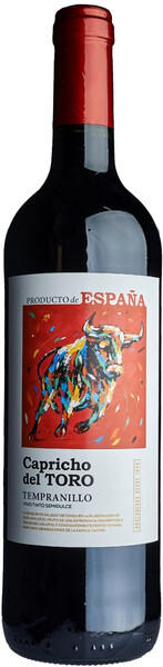 

Вино "Capricho del Toro" Tempranillo Semidulce, 0,75 л