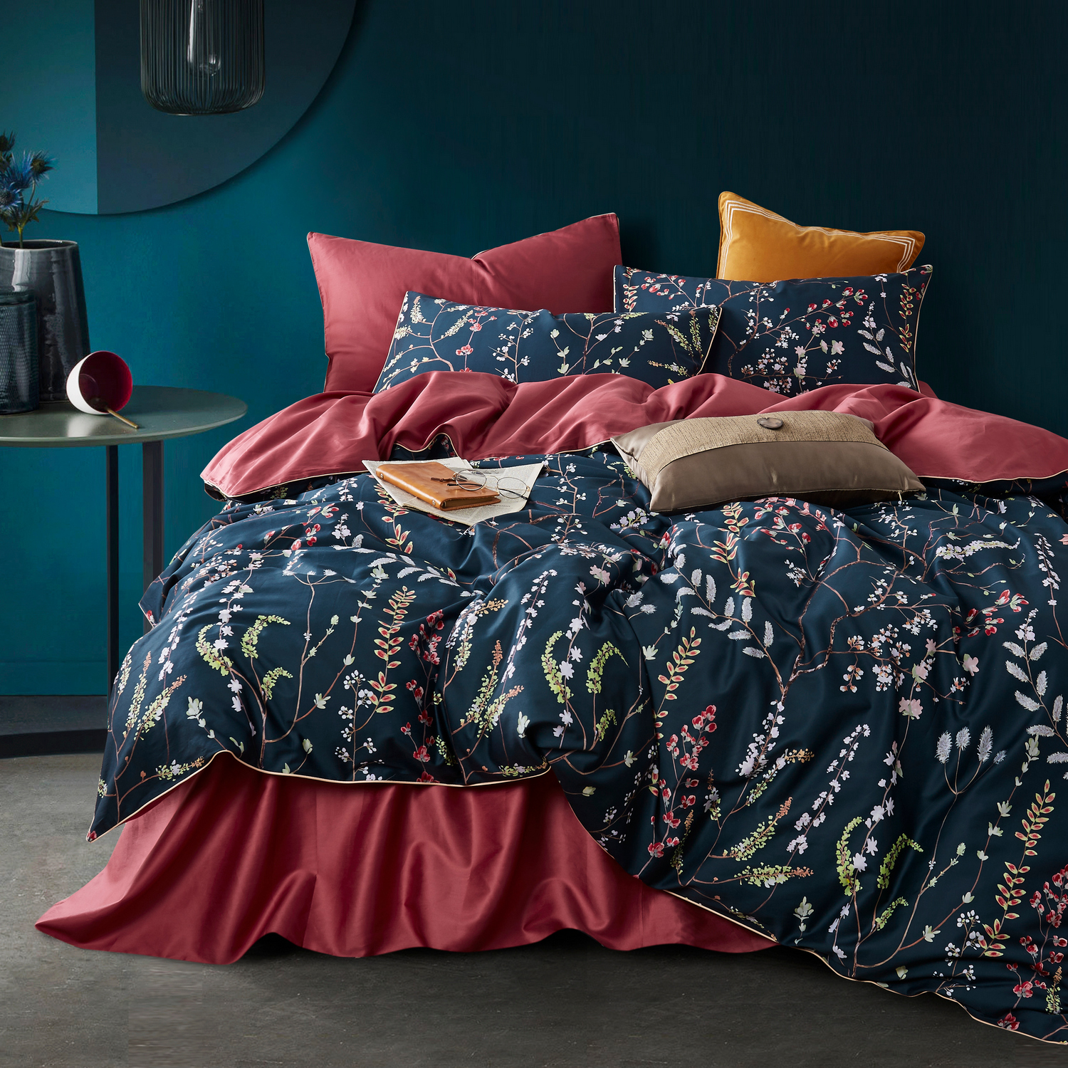 

Комплект постельного белья VIVA - HOME TEXTILE на резинке Евро 180х200х30, CPAR0