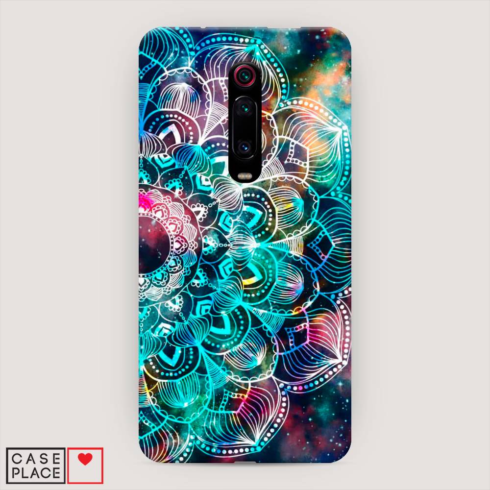 фото Пластиковый чехол "мандала космос" на xiaomi mi 9t pro awog