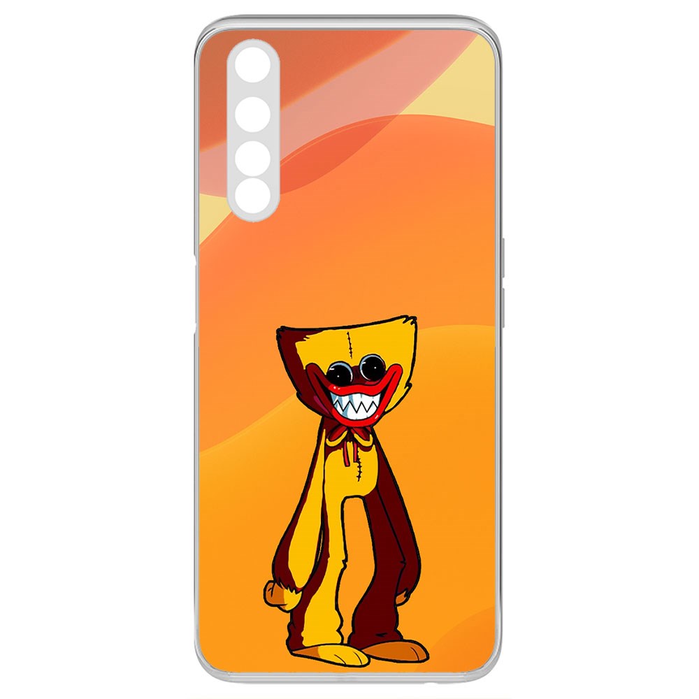 

Чехол-накладка Krutoff Clear Case Хаги Ваги Желтый для Realme 6