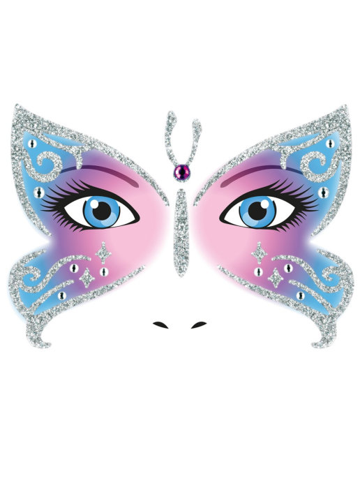 Наклейки для лица Face Art HERMA Butterfly 15308 373₽