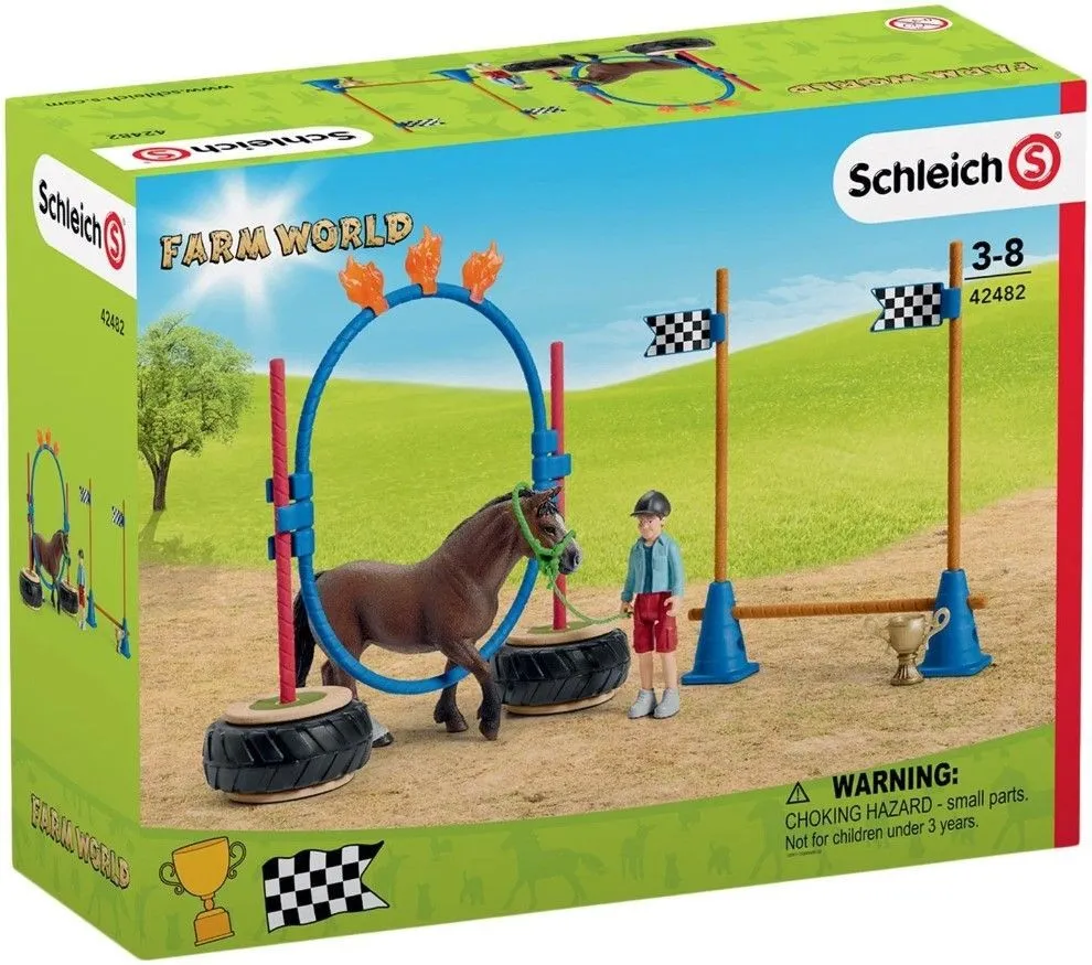 

Игровой набор Schleich Farm World Спортивные бега 42482, Farm World