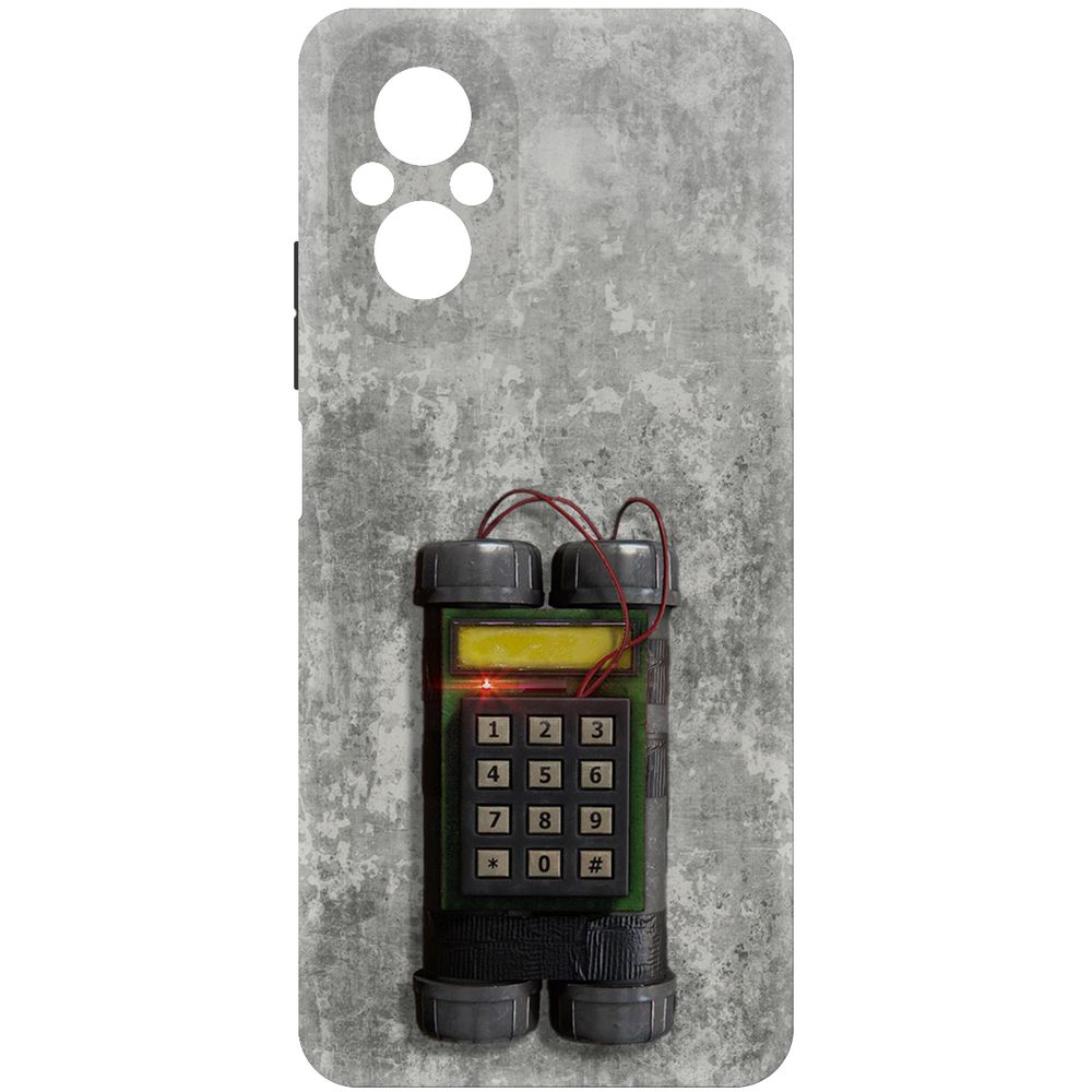 

Чехол-накладка Krutoff Soft Case Cтандофф 2 (Standoff 2) - C4 для Realme C67 черный