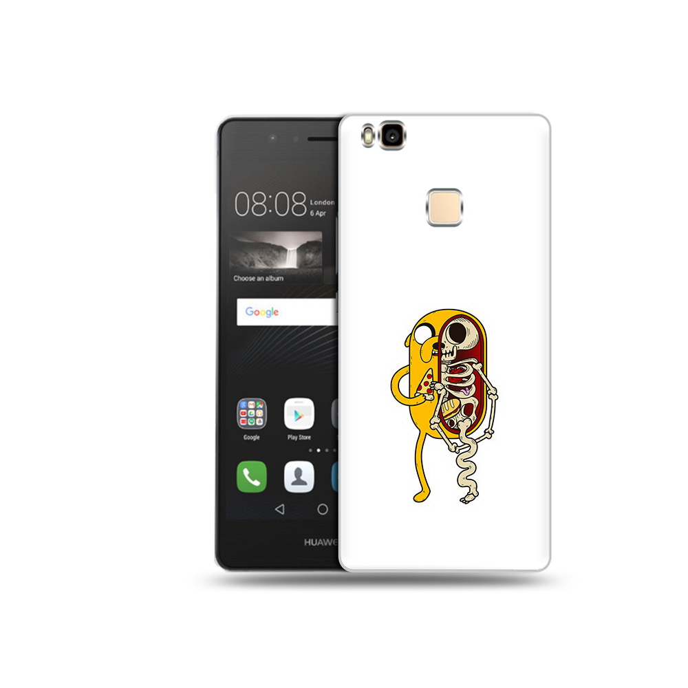 

Чехол MyPads Tocco для Huawei P9 Lite Джейк скелет (PT74547.57.64), Прозрачный, Tocco