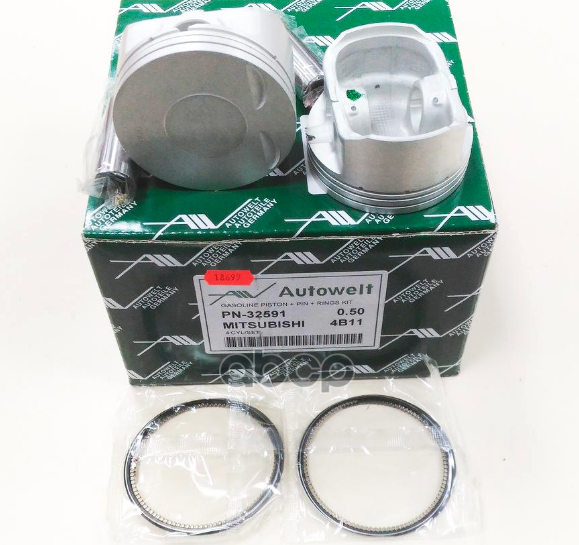 

Поршень в сборе AUTOWELT PN-32591 0.50 Mitsubishi 4b11