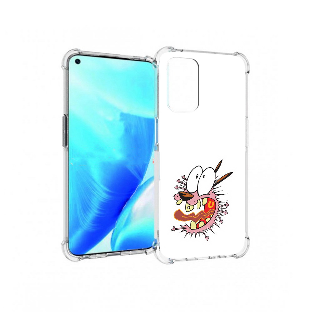 

Чехол MyPads Tocco для OnePlus Nord N200 5G испуганный бобик (PT227046.132.381), Прозрачный, Tocco
