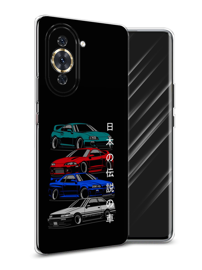 

Чехол Awog на Huawei Nova 10 Pro "JDM Legend cars", Разноцветный, 6109050-5