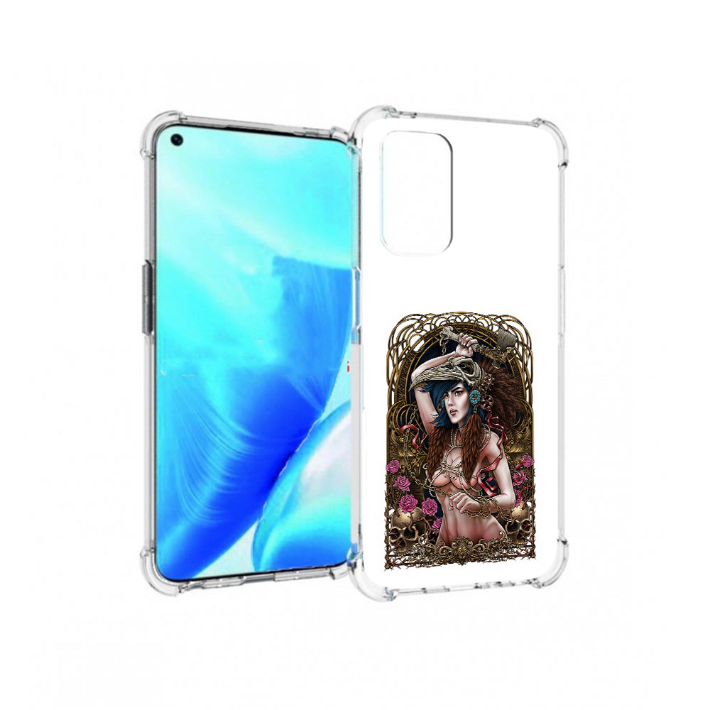 

Чехол MyPads Tocco для OnePlus Nord N200 5G красивая девушка рисунок (PT227046.132.407), Прозрачный, Tocco