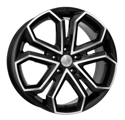 

R19 5x114,3 8,5j Et45 D64,1 K&K Пандора Алмаз Черный (Кс466) K&K 10306