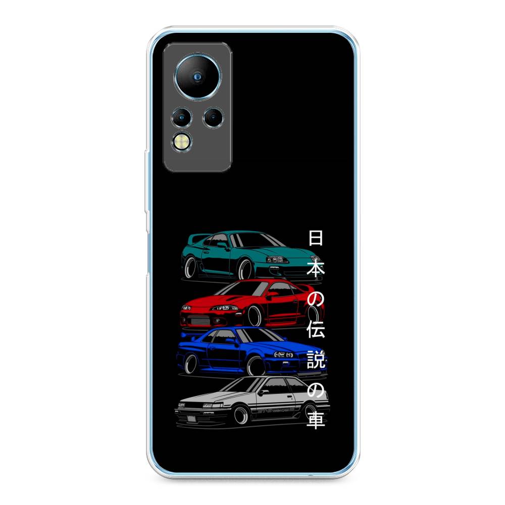 

Чехол Awog на Infinix Note 12 G88 "JDM Legend cars", Разноцветный, 3101850-5