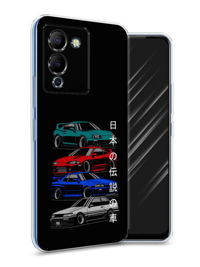 

Чехол Awog на Infinix Note 12 G96 "JDM Legend cars", Разноцветный, 3101550-5