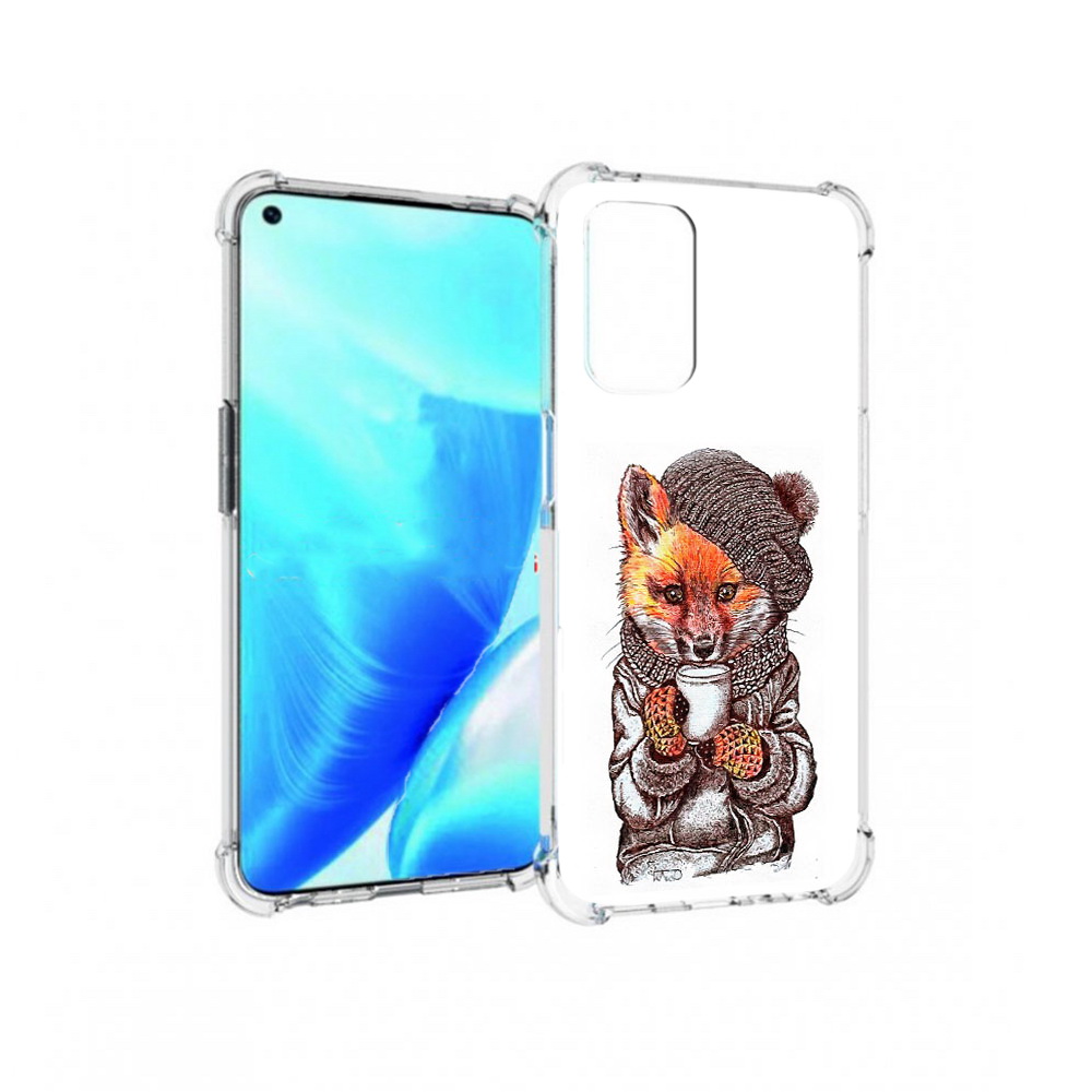 

Чехол MyPads Tocco для OnePlus Nord N200 5G лиса в шапке (PT227046.132.437), Tocco