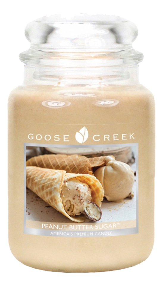 фото Ароматическая свеча goose creek peanut butter sugar (арахисовое масло с сахаром)