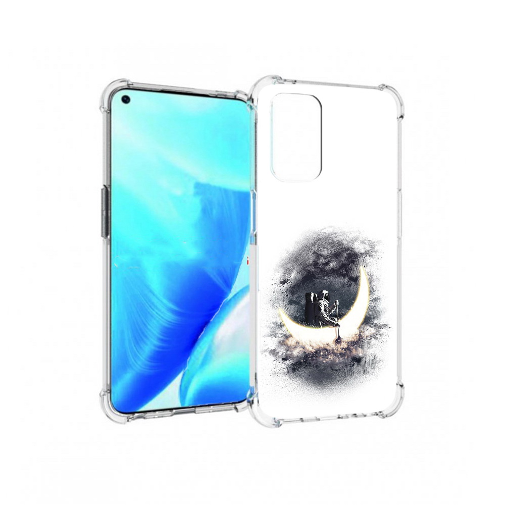 

Чехол MyPads Tocco для OnePlus Nord N200 5G лунный путешественник (PT227046.132.448), Прозрачный, Tocco