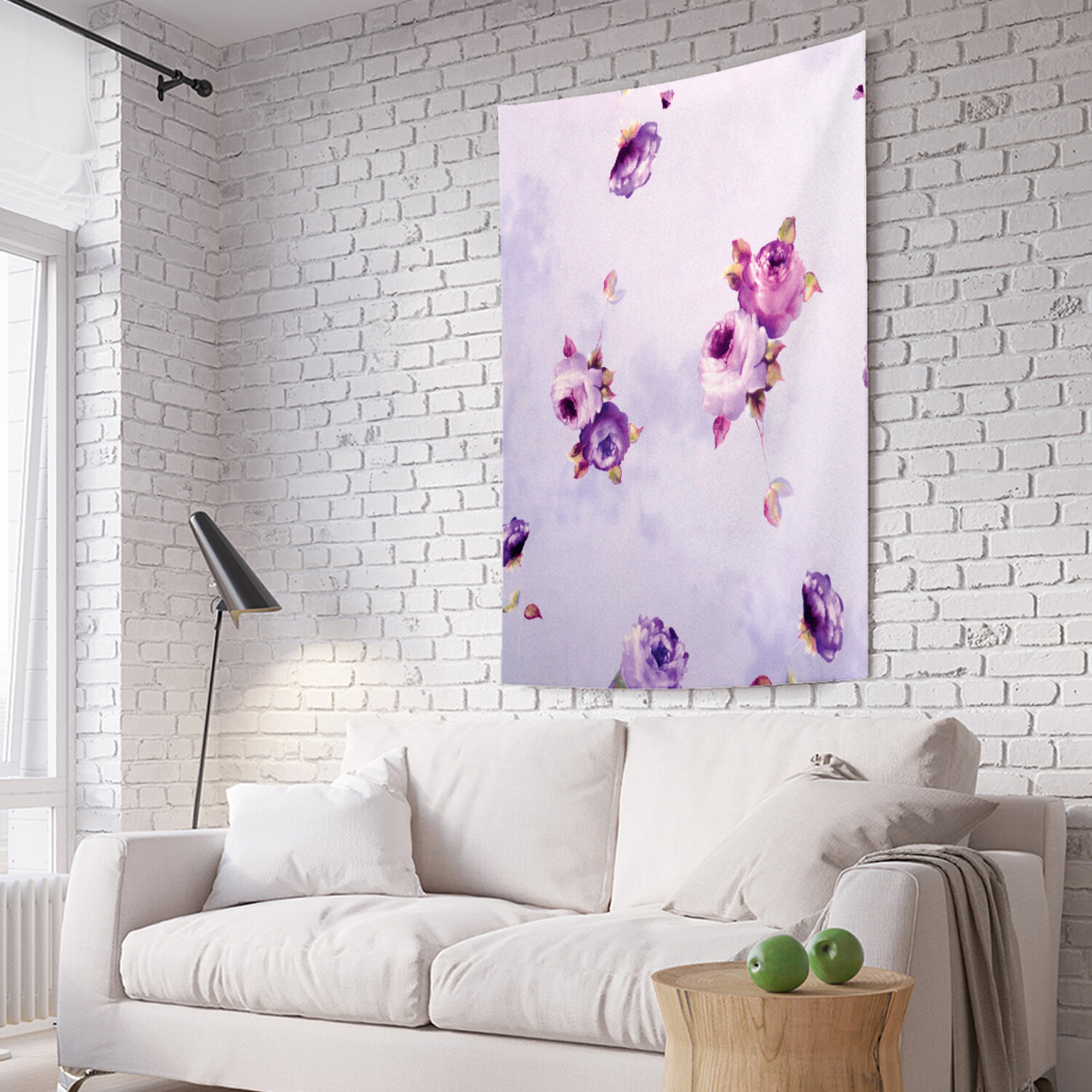 

Вертикальное фотопанно на стену JoyArty Плывущие цветы 150x200 см, Плывущие цветы