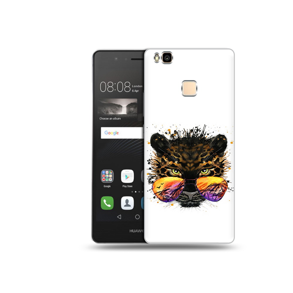 

Чехол MyPads Tocco для Huawei P9 Lite тропический леопард (PT74547.57.649), Прозрачный, Tocco