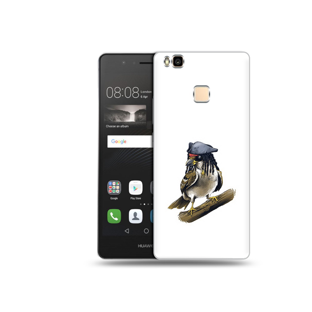 

Чехол MyPads Tocco для Huawei P9 Lite Джек воробей (PT74547.57.65), Прозрачный, Tocco