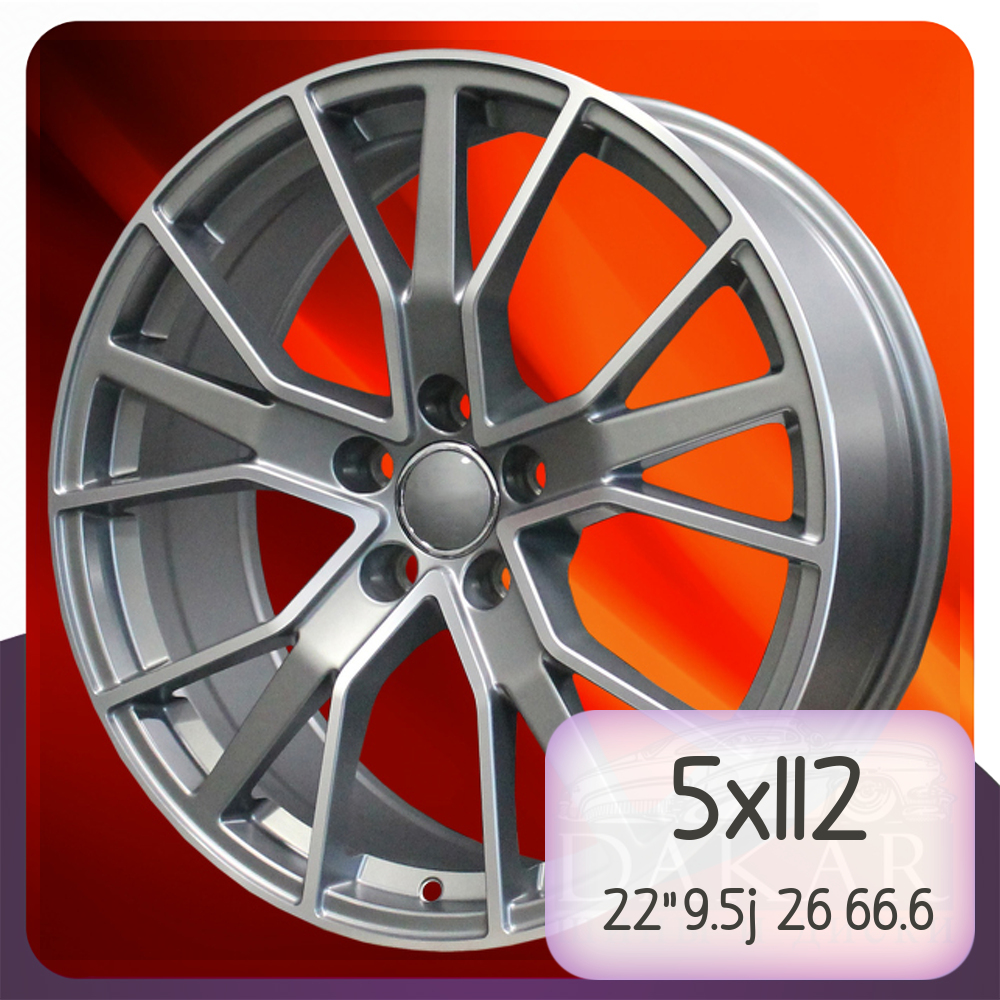 

Колесный диск DWS AU-5348 22"-9.5j 5x112 ET26 DIA66.6 MGFP, AU-5348