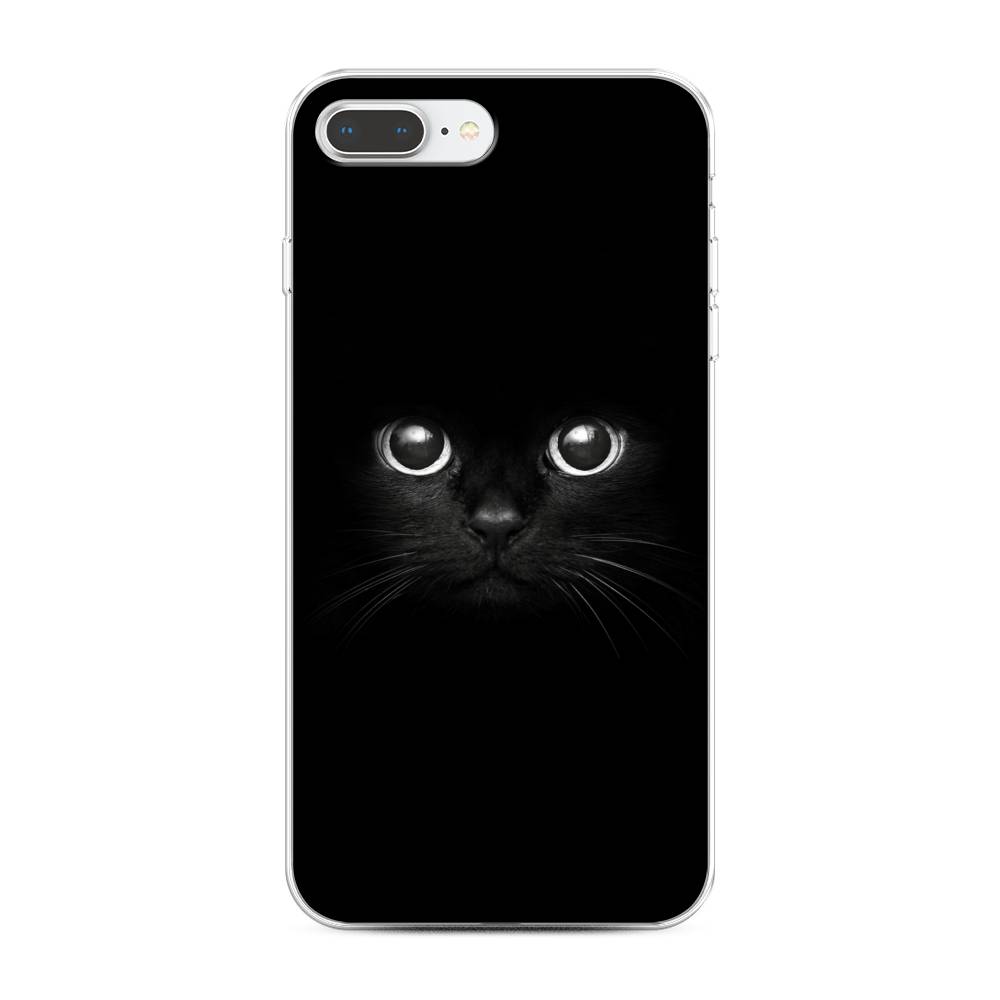 

Чехол Awog на Apple iPhone 8 Plus / Айфон 8 Plus "Взгляд черной кошки", Разноцветный, 10950-1
