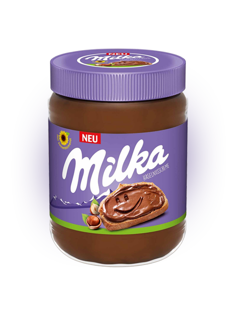 Шоколадно-ореховая паста Milka Haselnusscreme 350 гр Упаковка 12 шт