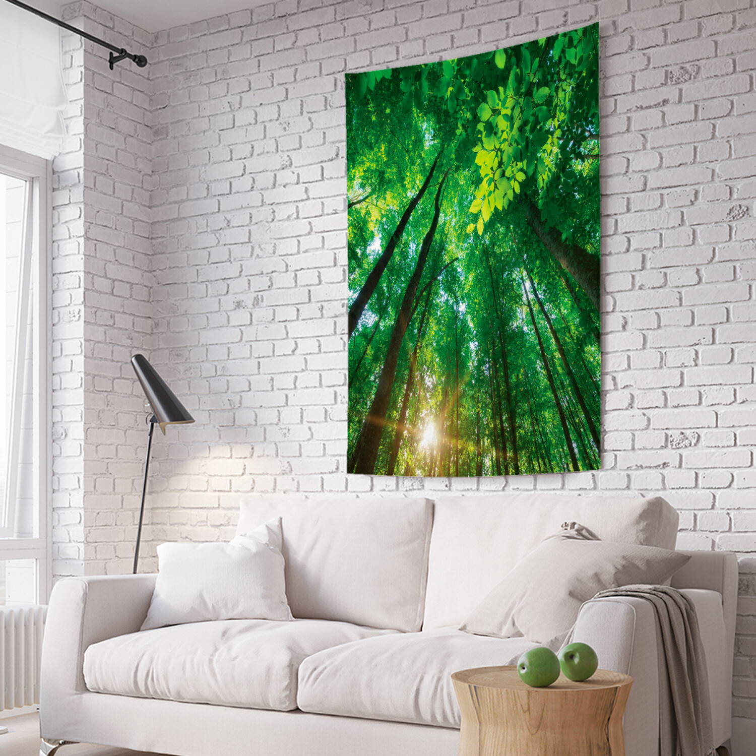 

Вертикальное фотопанно на стену JoyArty Лесная высота 150x200 см, Лесная высота