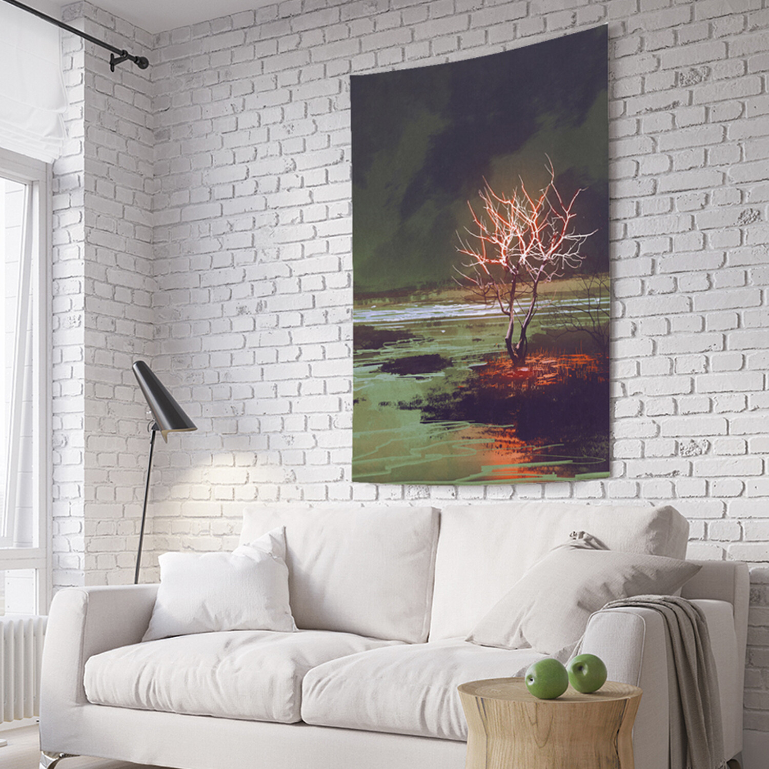 

Вертикальное фотопанно на стену JoyArty Болотное древо 150x200 см, Болотное древо