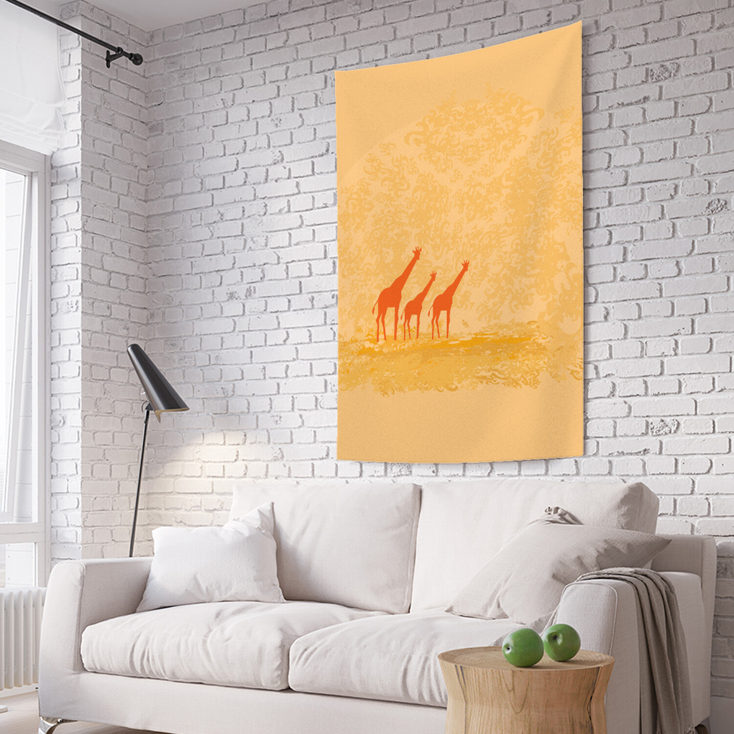 

Вертикальное фотопанно на стену JoyArty Солнечные жирафы 150x200 см, Солнечные жирафы