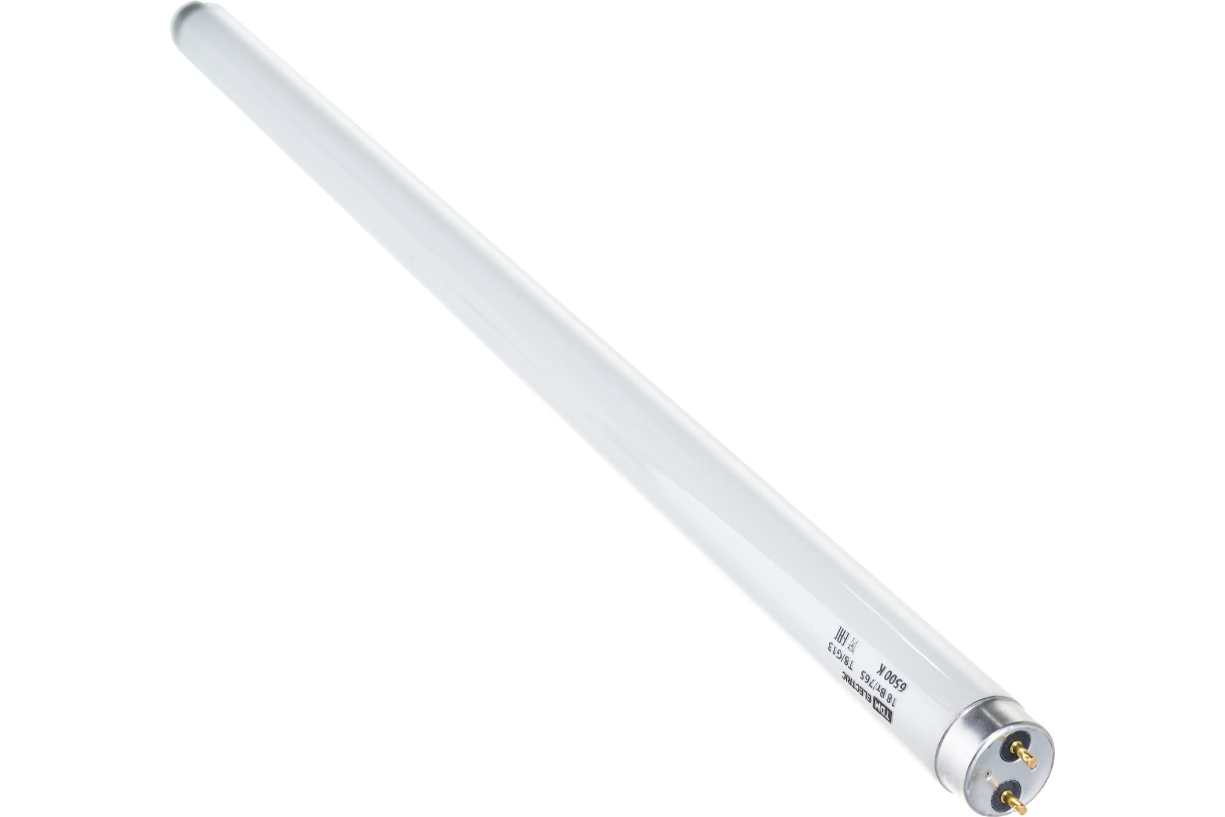 TDM Лампа люминесцентная линейная двухцокольная ЛДХ-18Вт/765, T8/G13, 6500 К SQ0355-0027