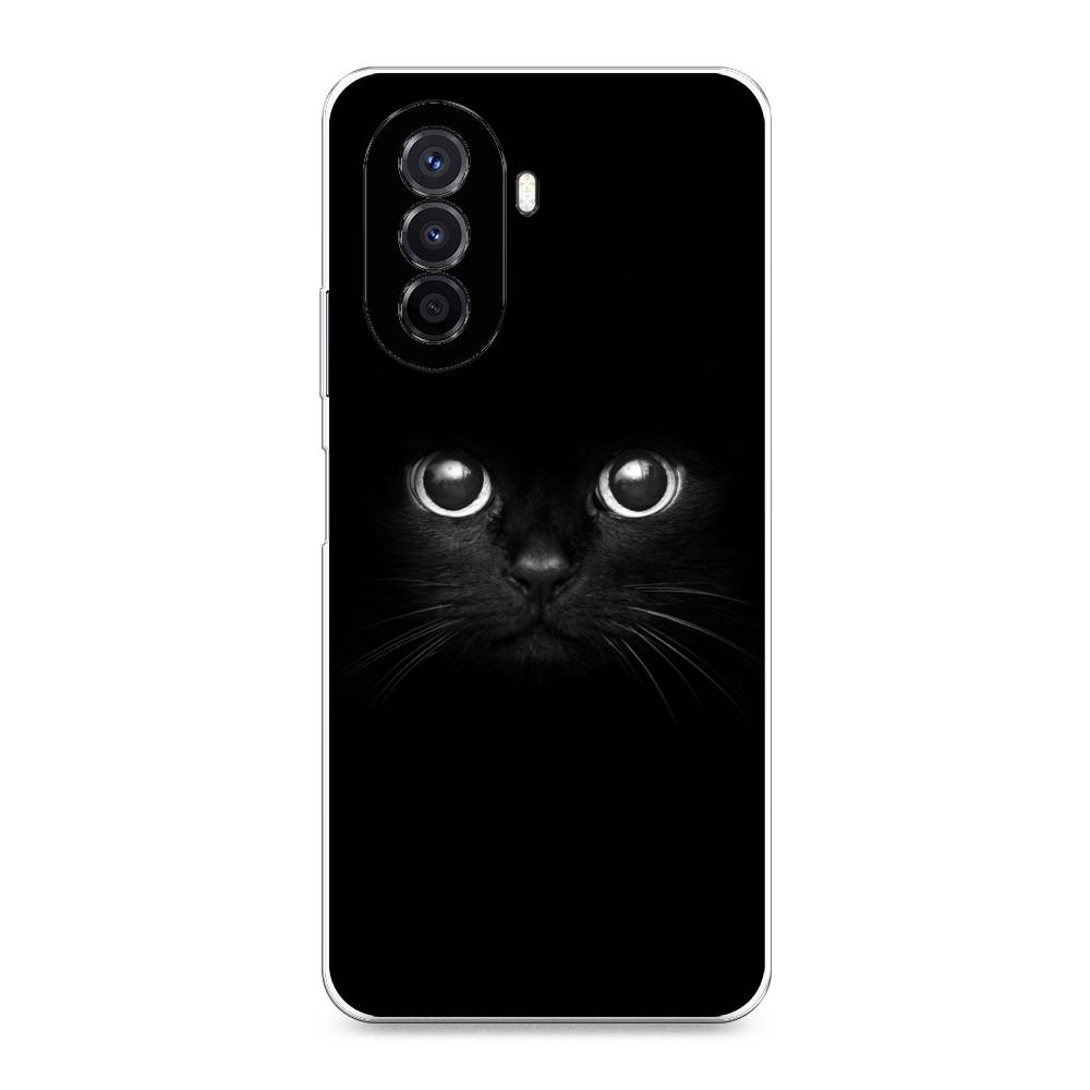 

Чехол Awog на Huawei Nova Y70 "Взгляд черной кошки", Разноцветный, 6109150-1