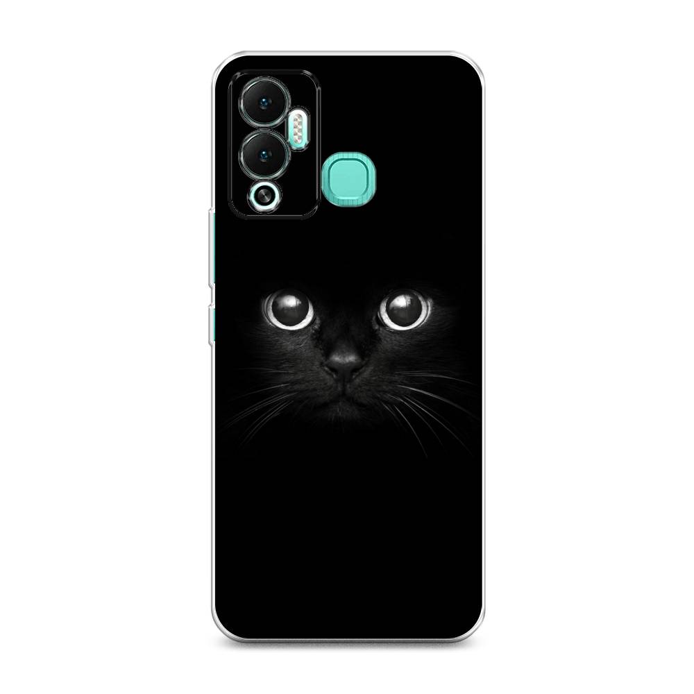 

Чехол Awog на Infinix Hot 12 Play "Взгляд черной кошки", Разноцветный, 3101750-1