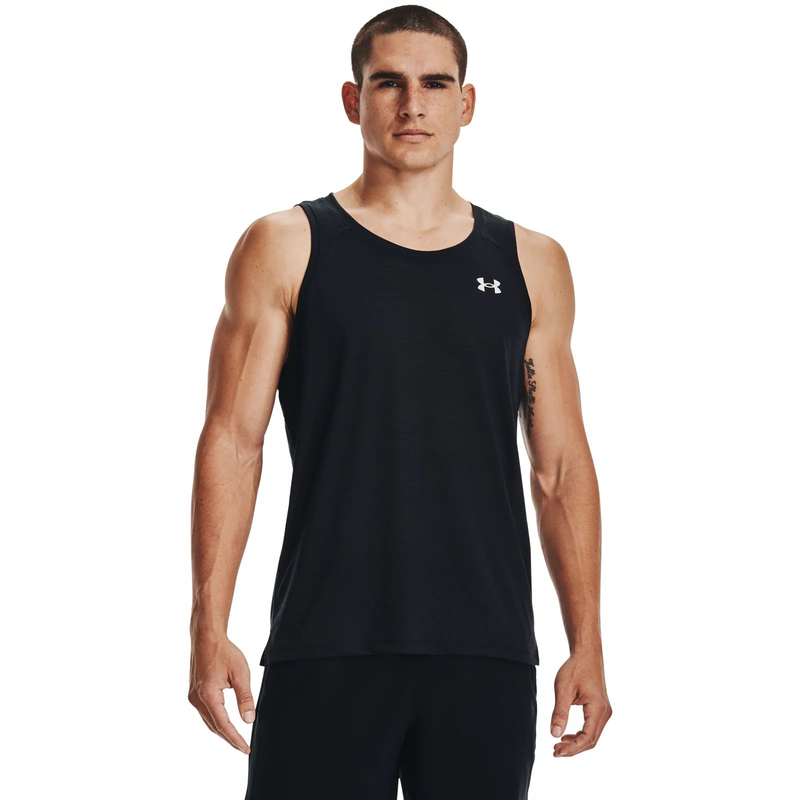 фото Майка under armour ua streaker singlet цв.черный l