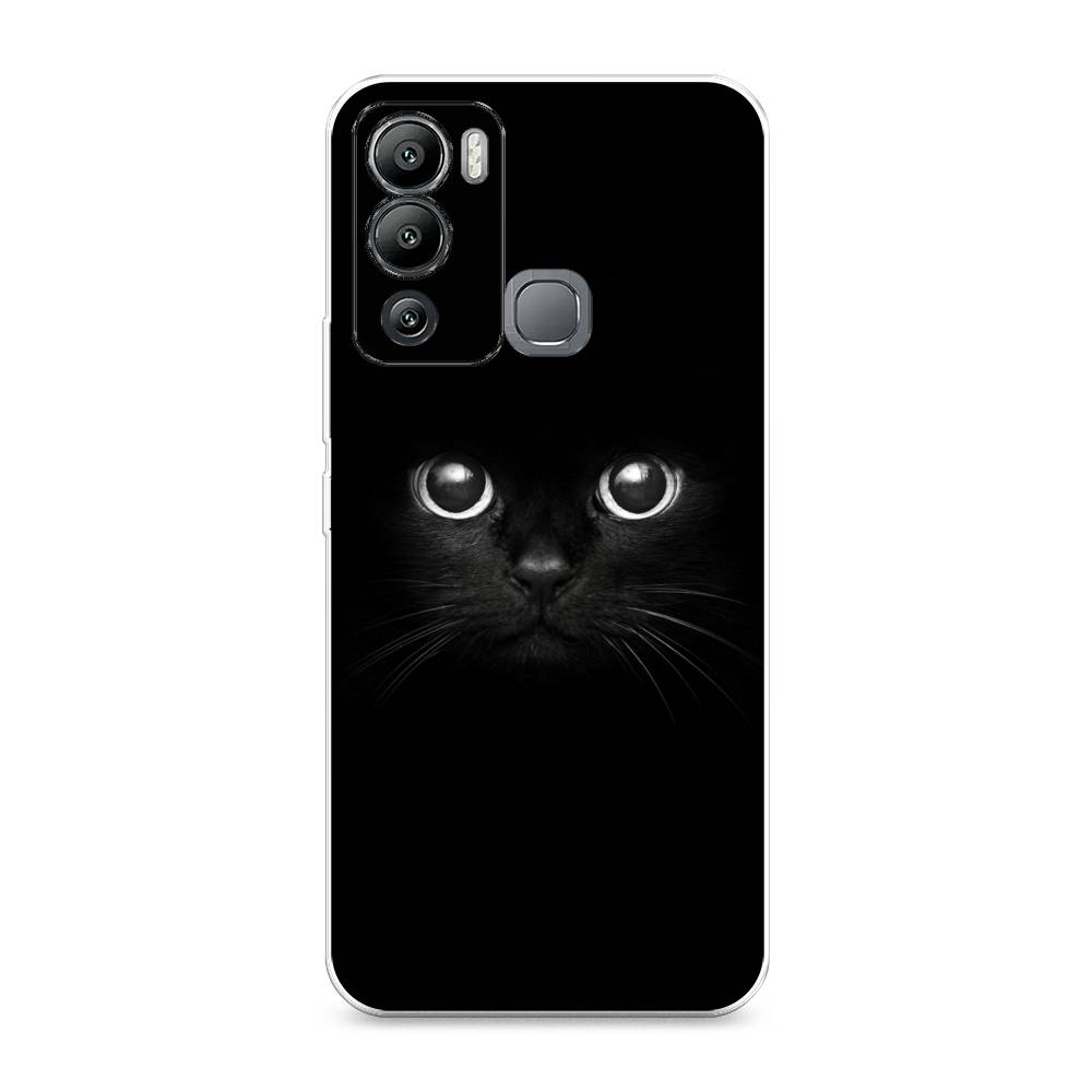 

Чехол Awog на Infinix Hot 12i "Взгляд черной кошки", Разноцветный, 3101250-1