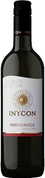 

Вино Inycon, "Growers Selection" Nero d'Avola, Sicilia DOC, 2020, 0,75 л