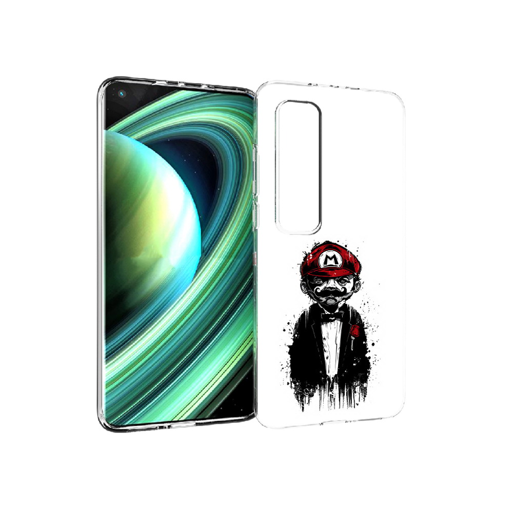 

Чехол MyPads Tocco для Xiaomi Mi 10 Ultra марио (PT156404.264.458), Прозрачный, Tocco