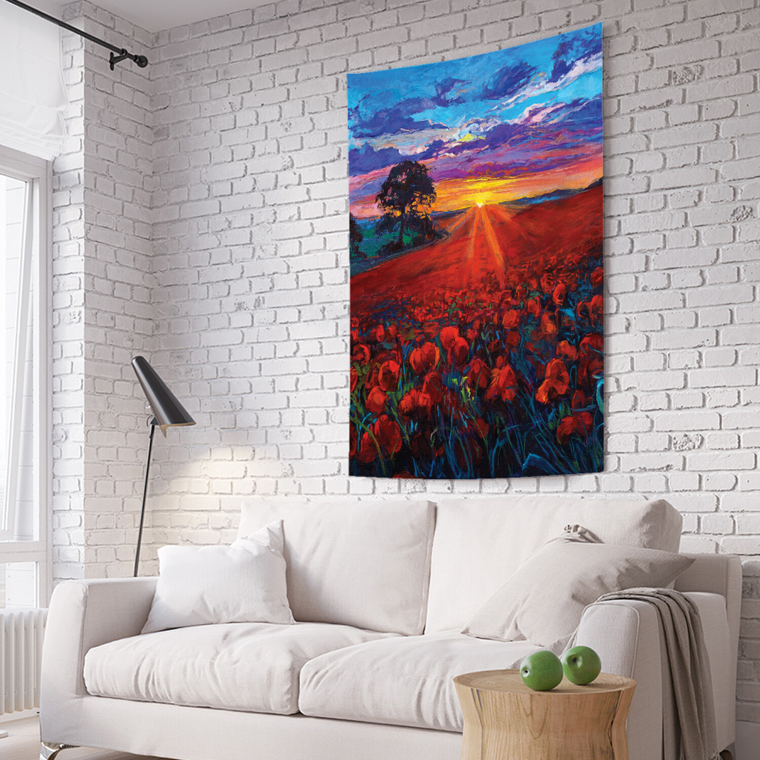 

Вертикальное фотопанно на стену JoyArty Кровавые поля 150x200 см, Кровавые поля