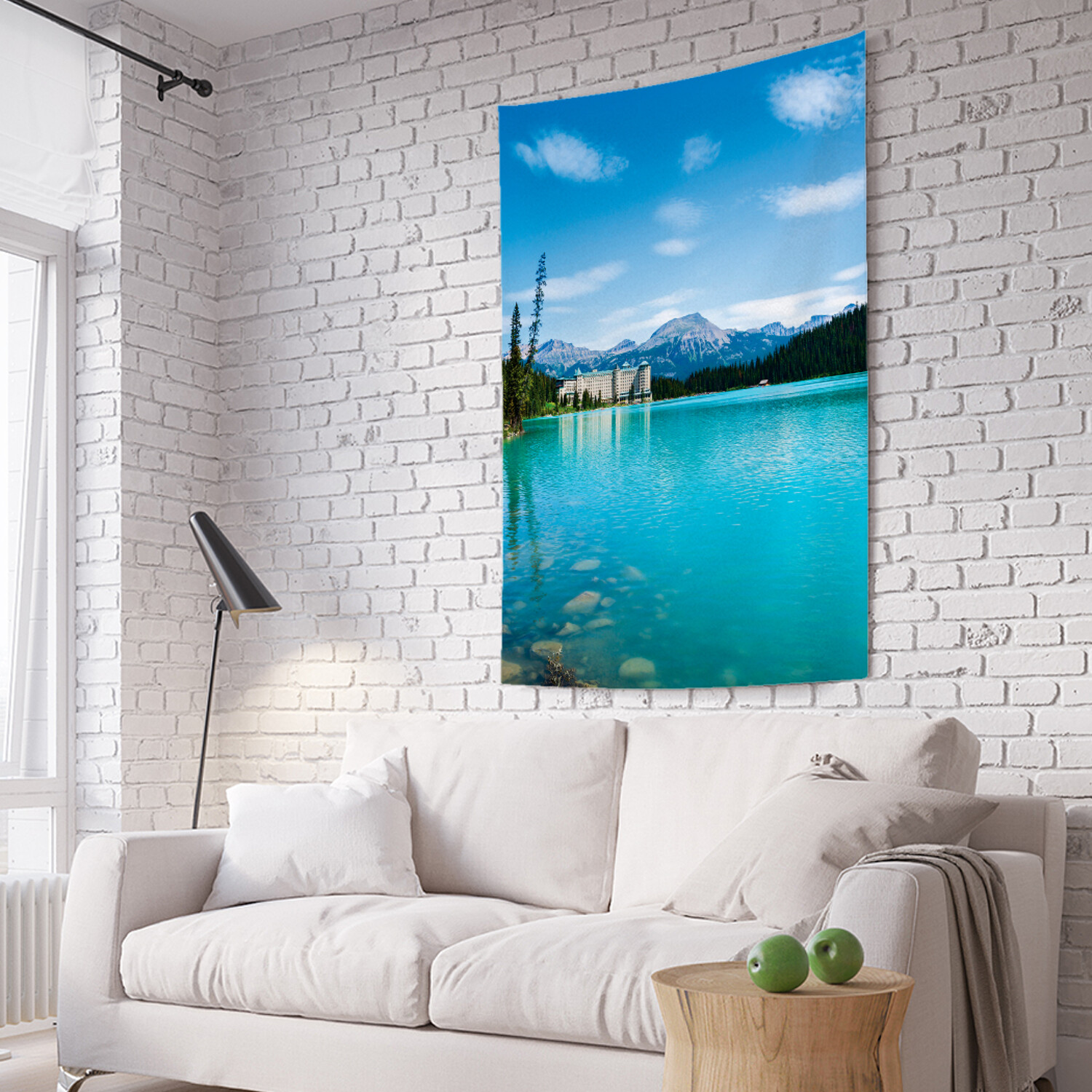 

Вертикальное фотопанно на стену JoyArty Дворец на берегу озера 150x200 см, Дворец на берегу озера